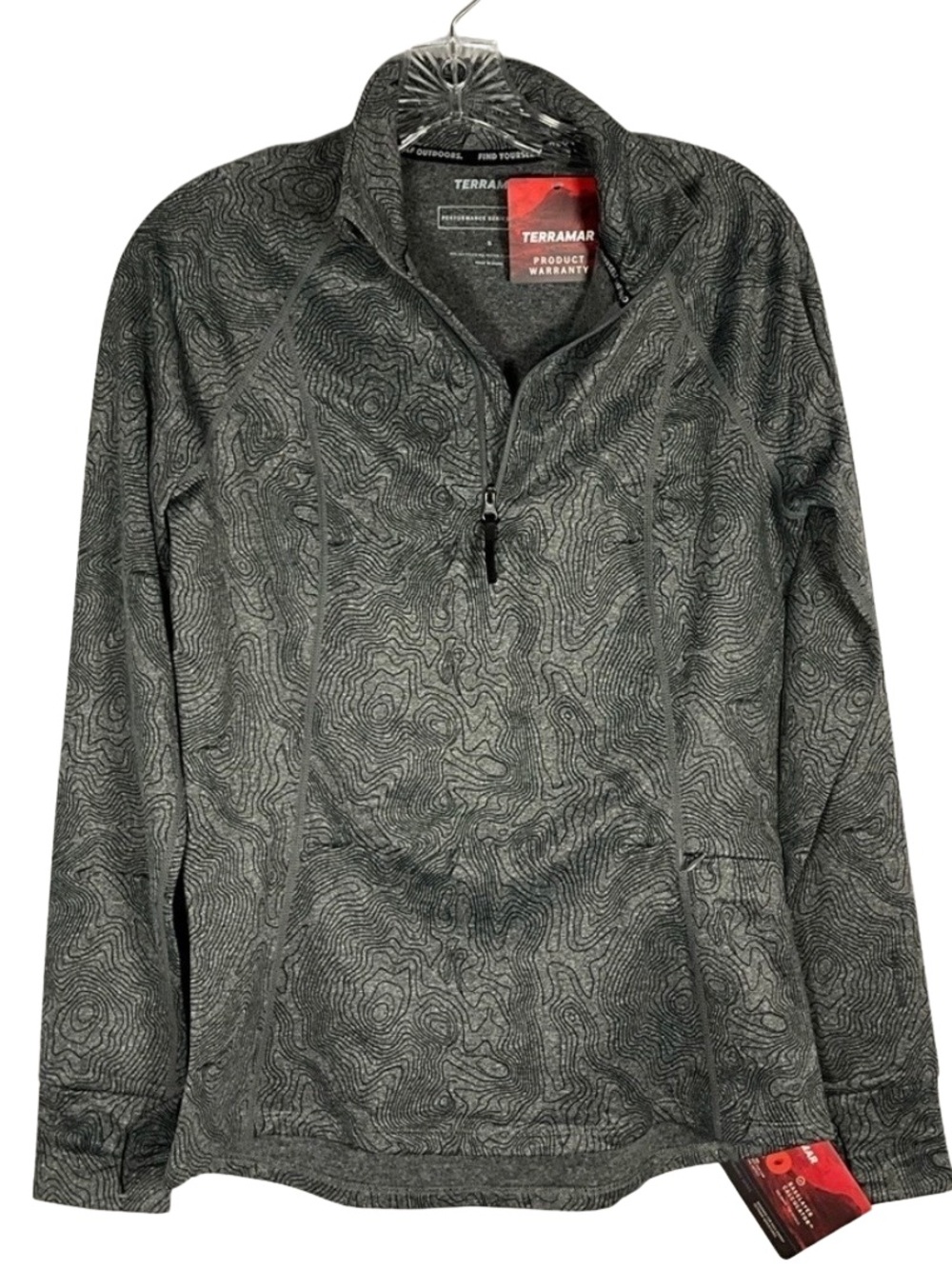 TerraMar Base Layer 3.0Perfor,ance Pullover Quarter Zip